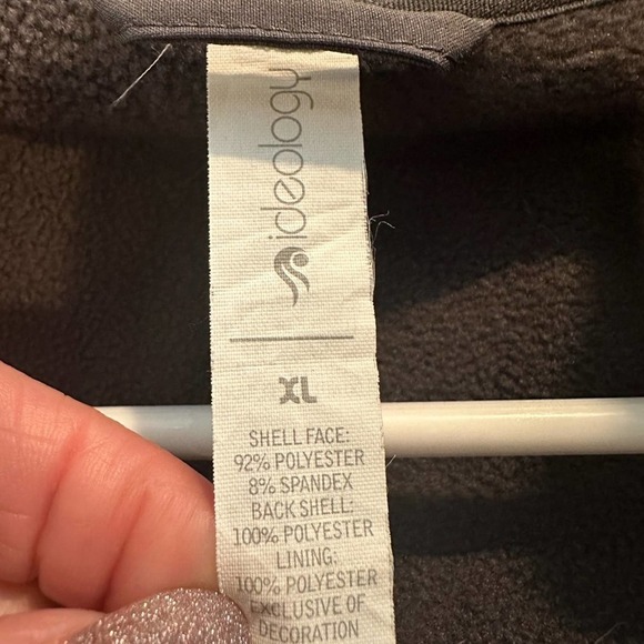 Ideology Activewear - Dark Gray Jacket with Pink Ombre zipper - NWOT - Picture 9 of 10